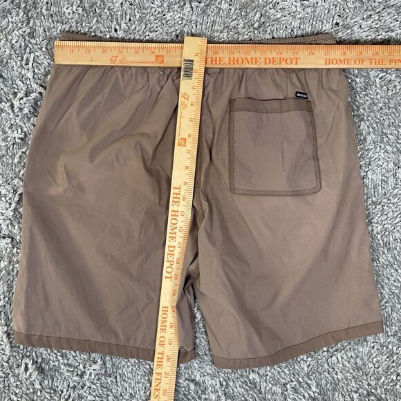 Brixton Belter Chino Shorts Men's Large Relaxed Fit Brown Stretch Preppy Golf - Picture 7 of 9